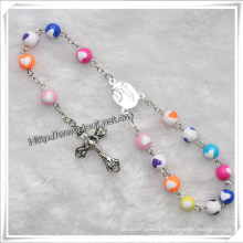 Fashion Handmade Plastic Beads Car Rosary (IO-CB126)